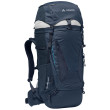 Mochila de senderismo para mujer Vaude Asymmetric 48+8 azul eclipse