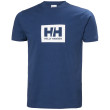 Camiseta de hombre Helly Hansen Hh Box T azul 606 Deep Fjord