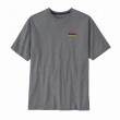 Camiseta de hombre Patagonia M's Fitz Roy Wild Responsibili-Tee gris Gravel Heather