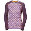 Camiseta funcional de mujer Helly Hansen W Lifa Merino Midw Gra Crew