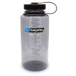 Botella Nalgene Wide Mouth Sustain 1l gris/negro Gray,W/BlackCap