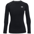 Camiseta funcional de mujer Under Armour HG Authentics Comp LS negro BLK