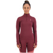 Camiseta funcional de mujer Mons Royale Cascade Merino Flex 200 1/4 Zip