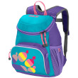 Mochila para niños Jack Wolfskin Little Joe azul/violeta dark violet