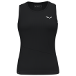 Camiseta sin mangas para mujer Salewa Puez Sporty Dry W Tankt negro black out