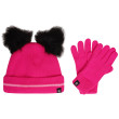 Gorro para niños Dare 2b Brighten Hat & Glove rosa Pink Glow/Cotton Candy