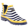 Botas de agua Regatta Lady Harper Welly negro/amarillo Navy/Lemonte