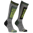 Medias de hombre Ortovox Free Ride Long Socks M gris/amarillo wild herbs