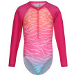 Bañador para niños Regatta Kids L/S SwimSuit rosa Flamingo Pink/Satsuma Ombre