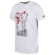 Camiseta de hombre Regatta Cline III kr. rukáv blanco White