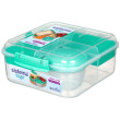 Caja de comida Sistema Bento Cube To Go 1,25L azul Blue