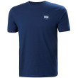 Camiseta de hombre Helly Hansen F2F Organic Cotton Tee 2.0 azul Ocean