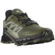 Zapatillas de carrera para hombre Salomon Supercross 4 verde/negro Olive Night / Moss Gray / Black