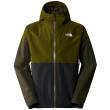 Chaqueta de hombre The North Face M Lightning Zip-In Jacket khaki/negro Asphalt Grey/Forest Oli