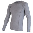 Camiseta funcional de hombre Sensor Merino Wool Active dl.r. gris Grey