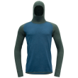 Camiseta funcional de hombre Devold Kvitegga Merino 230 Hoodie Man