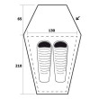 Tienda ultraligera Trimm Himlite DSL