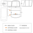 Carpa de autocaravana/furgoneta Vango Cove III Air Low