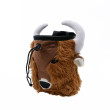 Saco de magnesio YY VERTICAL Chalk Bag Animal marrón Bison