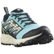 Zapatillas de carrera para mujer Salomon Wander Gore-Tex azul/blanco Blue Radiance / Vanilla Ice / Green Ash