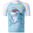 Camiseta para niños Aquawave Uverini Kids azul/blanco Shark Print