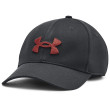 Gorra Under Armour UA Blitzing Adj negro/rojo Anthracite/CinnaRed