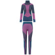 Ropa interior funcional para mujer Viking Fusion Set violeta turquise/fuchsia