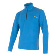 Sudadera de hombre Sensor Merino Upper krátký zip azul Blue