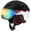 Casco de esquí Relax Stealth 2022 negro/blanco Black