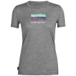 Camiseta de mujer Icebreaker Women Tech Lite II SS Tee Trailhead gris metro hthr