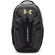 Mochila Under Armour Hustle Pro Backpack gris/negro Black Medium Heather / Black / Metallic Gold