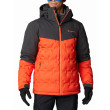 Chaqueta de hombre Columbia Wild Card Down Jacket negro/rojo RedQuartzShark