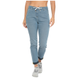 Pantalones de mujer Chillaz Summer Splash azul/blanco Denim Blue