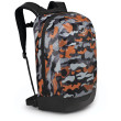 Mochila Osprey Transporter Panel Loader negro/naranja Black/OrangeCamo