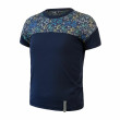 Camiseta funcional para niños Sensor Coolmax Impress azul Deep Blue/Blue Bikes