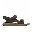 Sandalias de hombre Columbia Trailstorm Hiker 3 Strap marrón Cordovan, Gold Amber