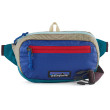 Riñonera Patagonia Ultralight Black Hole Mini azul/verde Patchwork: Belay Blue