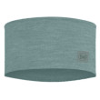 Banda para cabeza Buff Merino Wide Headband verde SOLID POO L