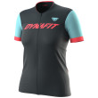 Maillot de ciclismo para mujer Dynafit Ride Light S/S Fz Tee W azul oscuro 3011 - blueberry MARINE BLUE/8050