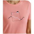 Camiseta de mujer Ortovox 150 Cool Peak Focus Ts Women's