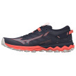 Zapatillas de carrera para mujer Mizuno Wave Daichi 7 azul/rosa NightSky/Quicksliver/HotCoral