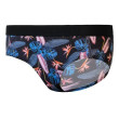 Bragas de mujer Sensor Merino Impress azul/negro Blk/Floral