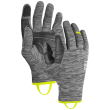 Guantes de hombre Ortovox Fleece Light Glove M gris/negro Black Steel Blend