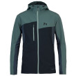 Chaqueta softshell de hombre Hannah Carsten II verde/azul dark forest/india ink