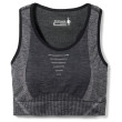 Ropa interior funcional para mujer Smartwool W Intraknit Racerback Bra negro black heather