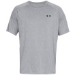 Camiseta de hombre Under Armour Tech SS Tee 2.0 gris claro Steel Light Heather/Black