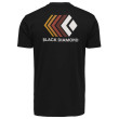 Camiseta de hombre Black Diamond M Faded Ss Tee