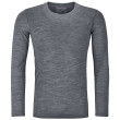 Camiseta funcional de hombre Ortovox 150 Cool Clean Ls M negro black steel blend