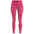 Mallas de mujer Icebreaker W Mer 260 Vertex Legging Macro Forms rosa Crystal/Electron Pink/J