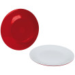 Juego de platos Bo-Camp Breakfast plate Two tone - 4 ks rojo Red